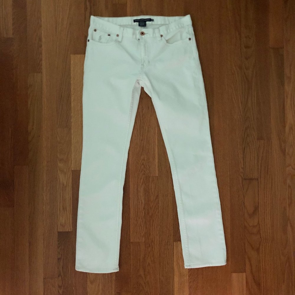 Ralph Lauren Sport white denim jeans-29W